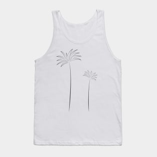 minimal palm trees Tank Top